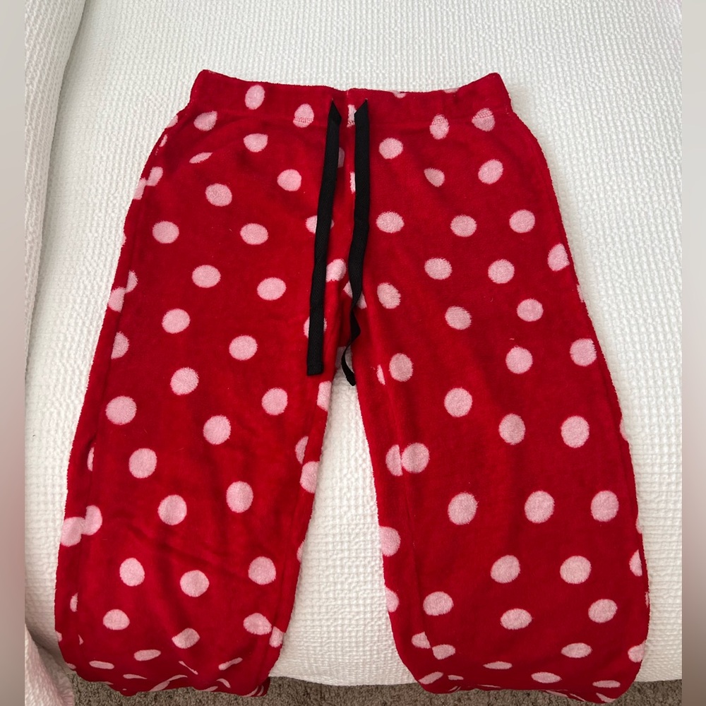 Fuzzy warm pajamas pants